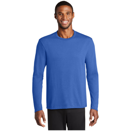 Port & Company® Long Sleeve Performance Blend Tee PC381LS T-Shirts Port & Company
