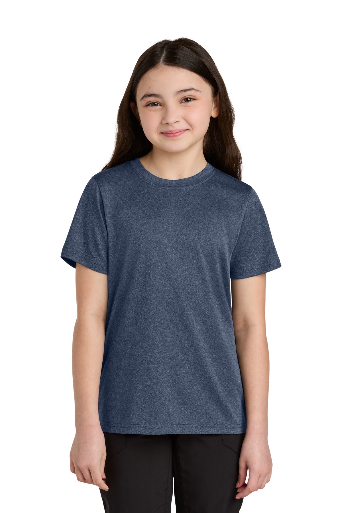 Port & Company PC390Y Youth Heather Performance Tee | Port & Co PC390Y