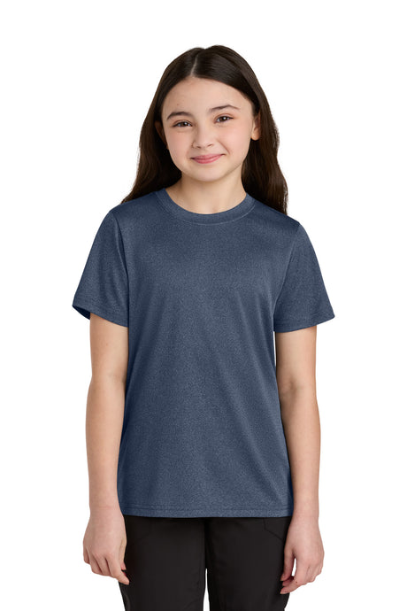 Port & Company PC390Y Youth Heather Performance Tee | Port & Co PC390Y