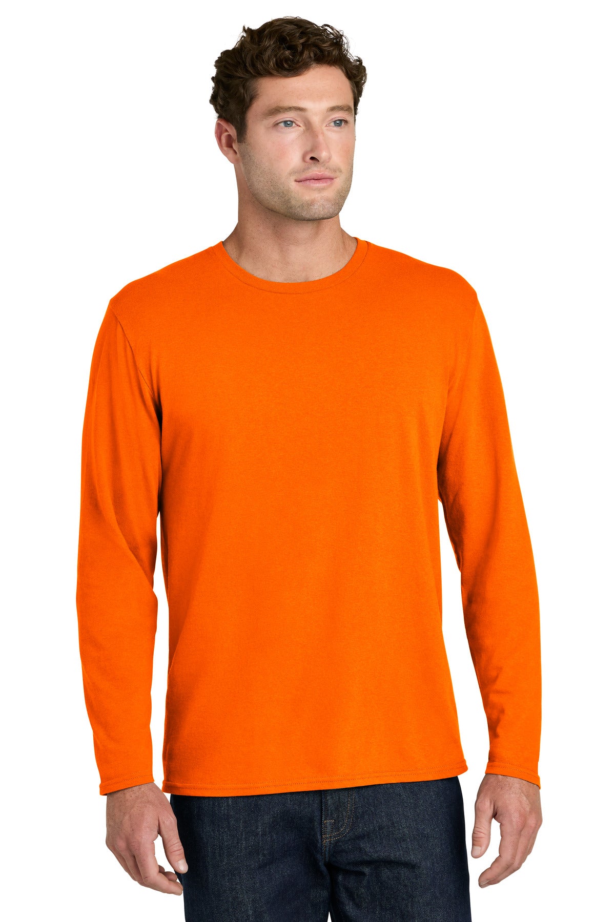 Port & Company PC43LS Easy Cotton Long Sleeve Tee | Port & Co PC43LS