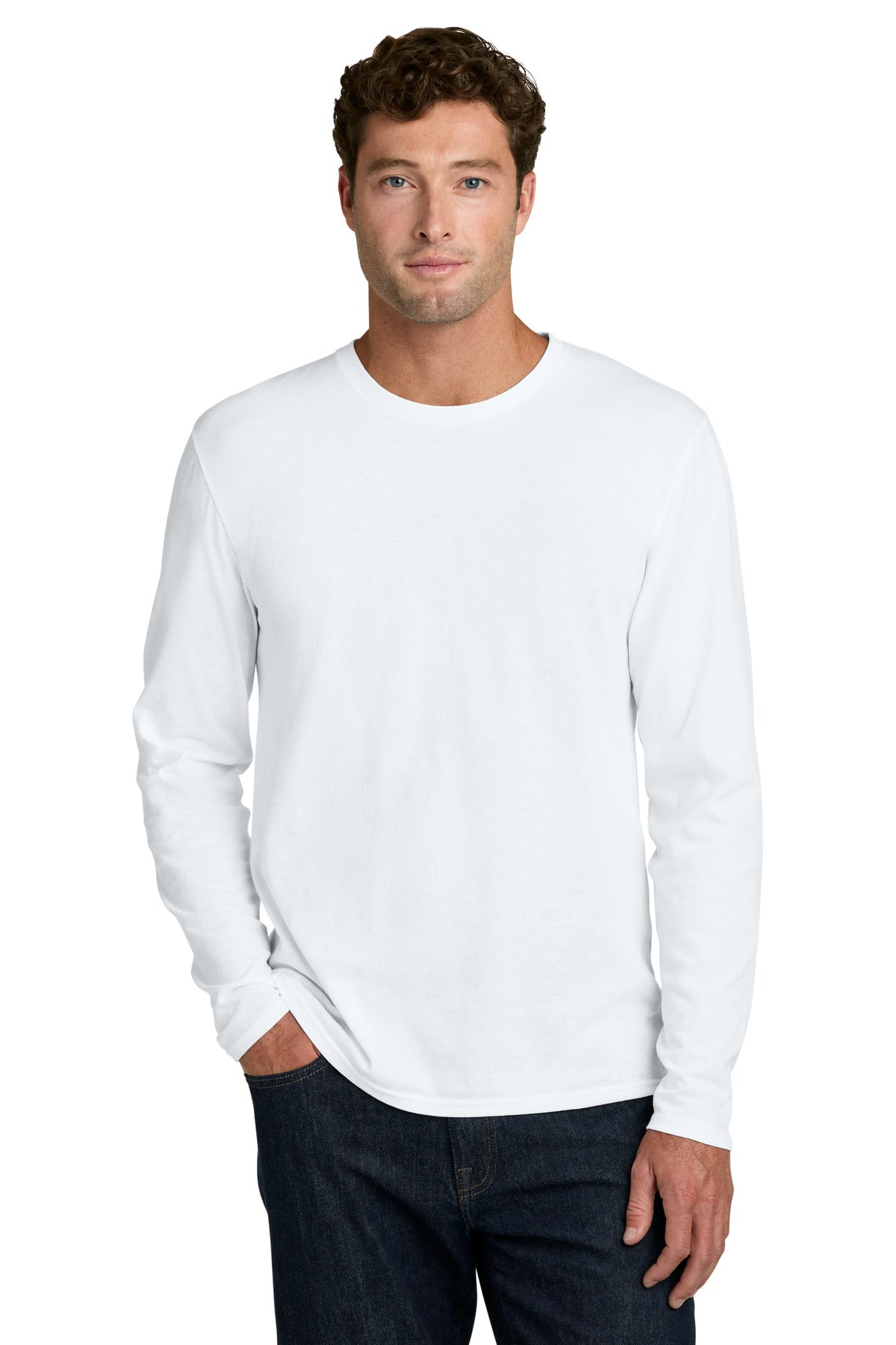 Port & Company PC43LS Easy Cotton Long Sleeve Tee | Port & Co PC43LS