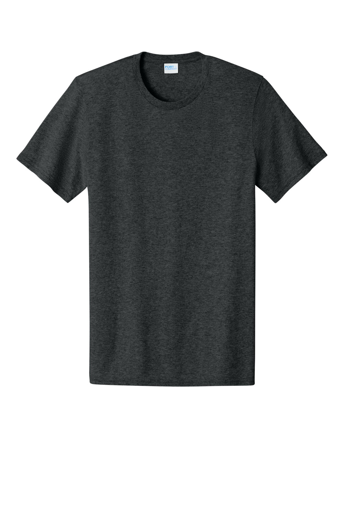 Port & Company ® Easy Cotton Tee PC43 - Black Heather - Port & Company PC43 T-Shirts Port & Company Black Heather S