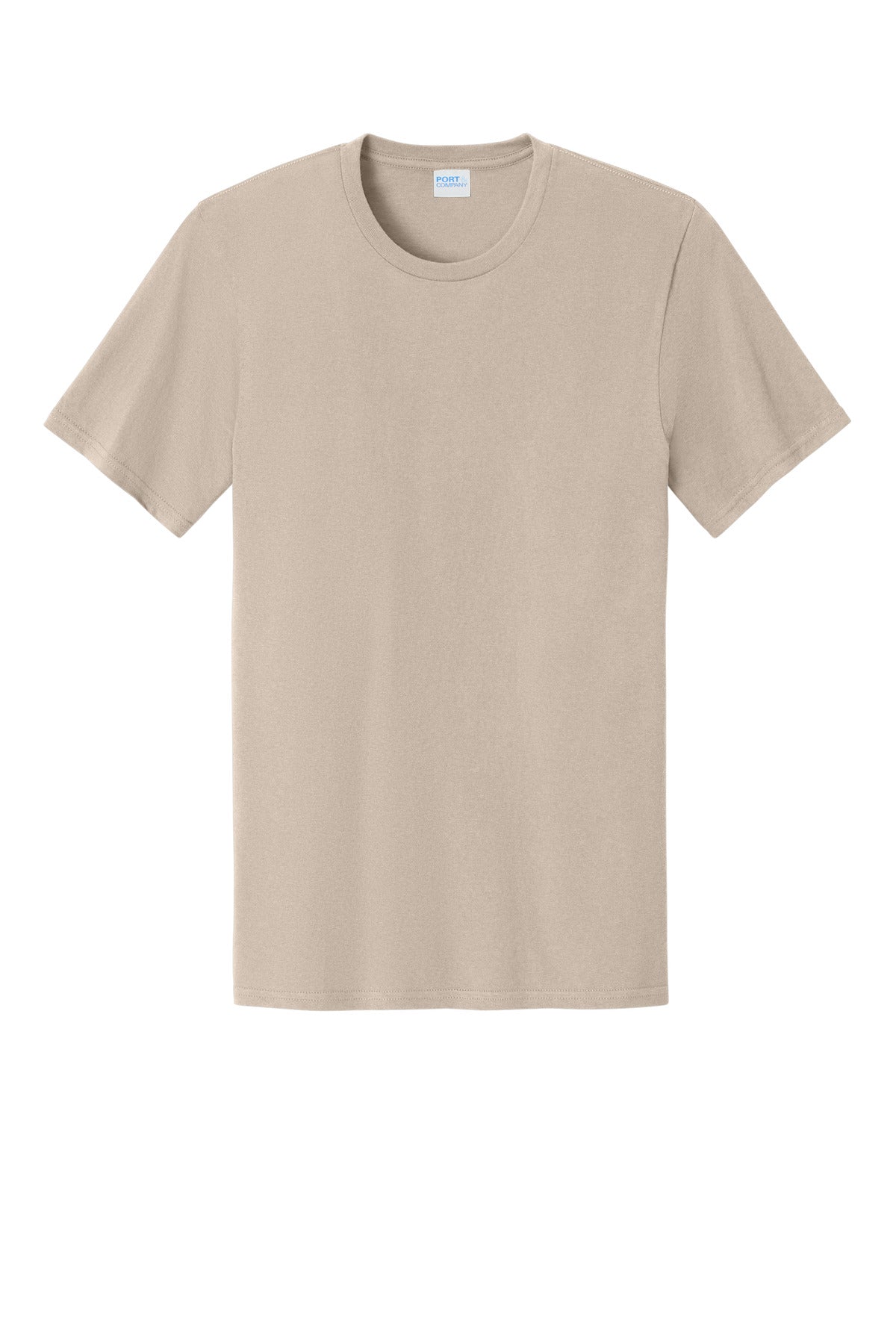 Port & Company ® Easy Cotton Tee PC43 - Light Sand - Port & Company PC43 T-Shirts Port & Company Light Sand S