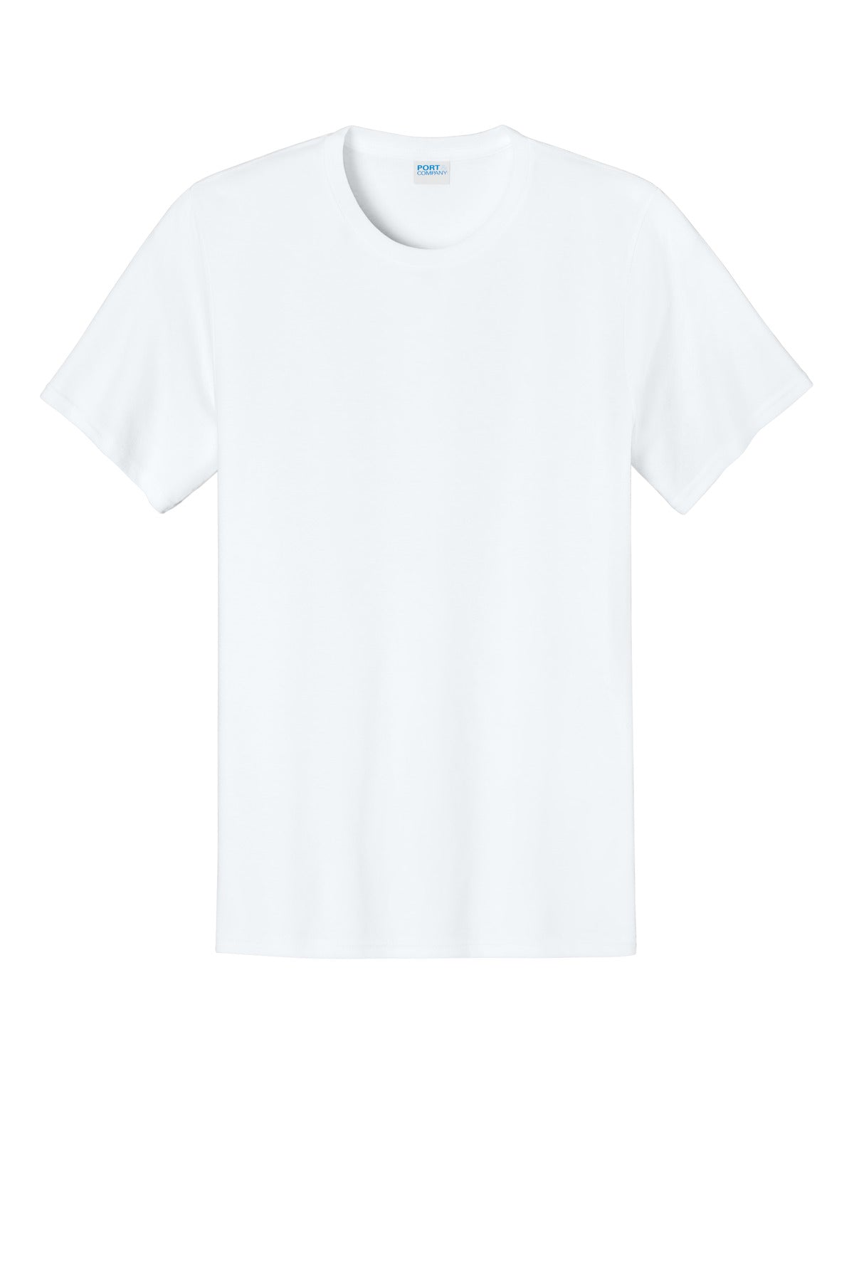 Port & Company ® Easy Cotton Tee PC43 - White - Port & Company PC43 T-Shirts Port & Company White S