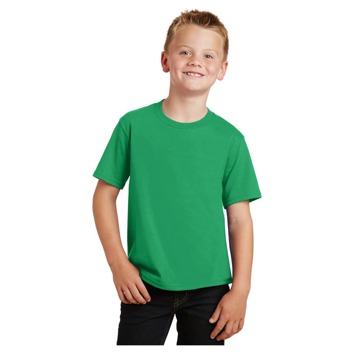 Port & Company ® Youth Fan Favorite Tee. PC450Y - Athletic Kelly - Port & Company PC450Y T-Shirts Port & Company Athletic Kelly XS