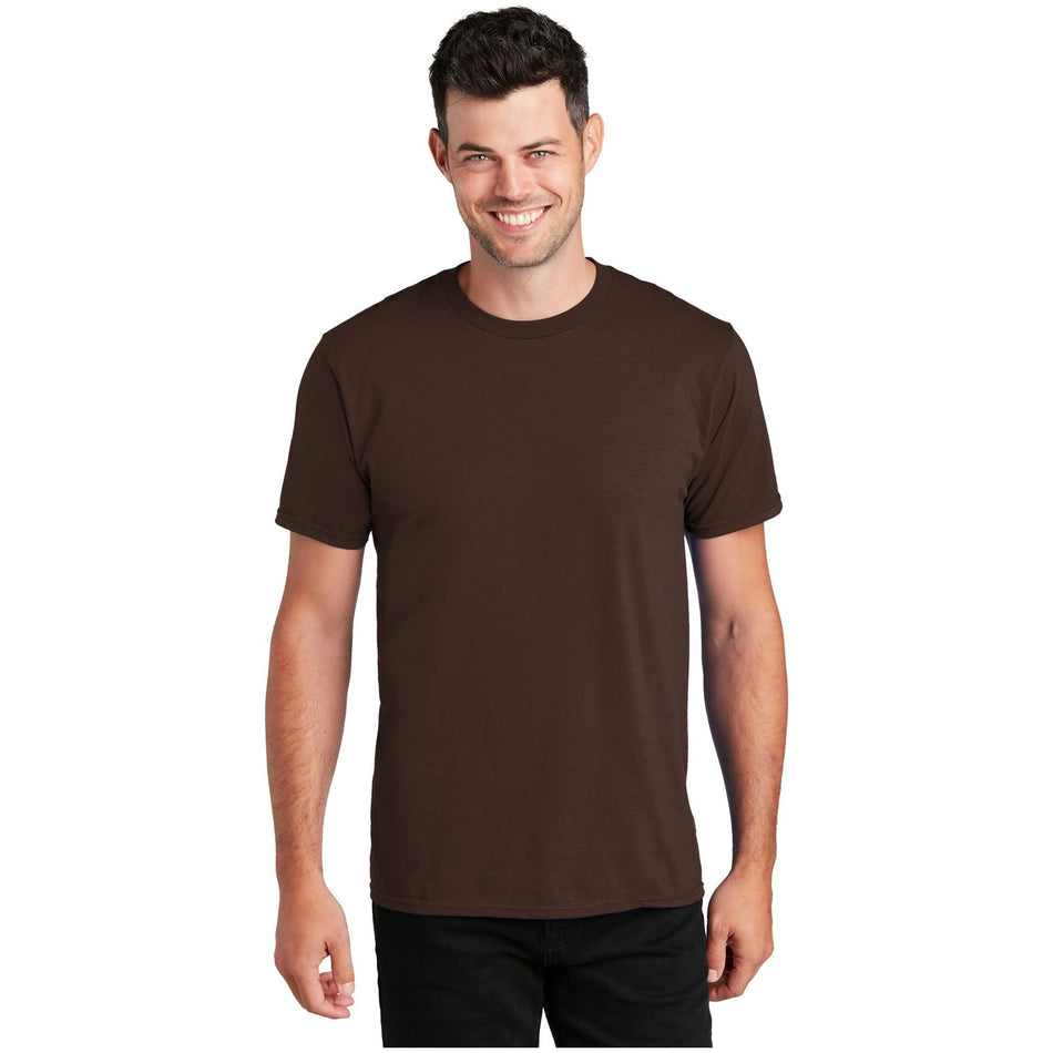 Port & Company ® Fan Favorite Tee. PC450 - Dark Chocolate Brown - Port & Company PC450 T-Shirts Port & Company Dark Chocolate Brown S