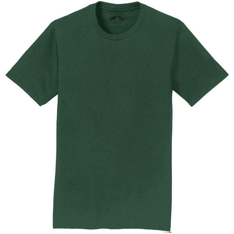Soft Cotton Lightweight T-Shirt for Men by Joe's USA in Sizes S-6XL (Copy) T-Shirts Joe's USA Forest Green