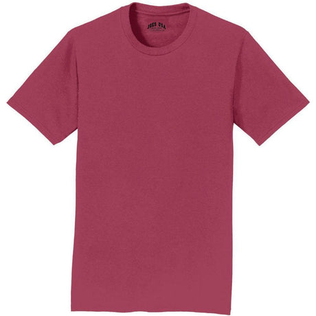 Soft Cotton Lightweight T-Shirt for Men by Joe's USA in Sizes S-6XL (Copy) T-Shirts Joe's USA Garnet