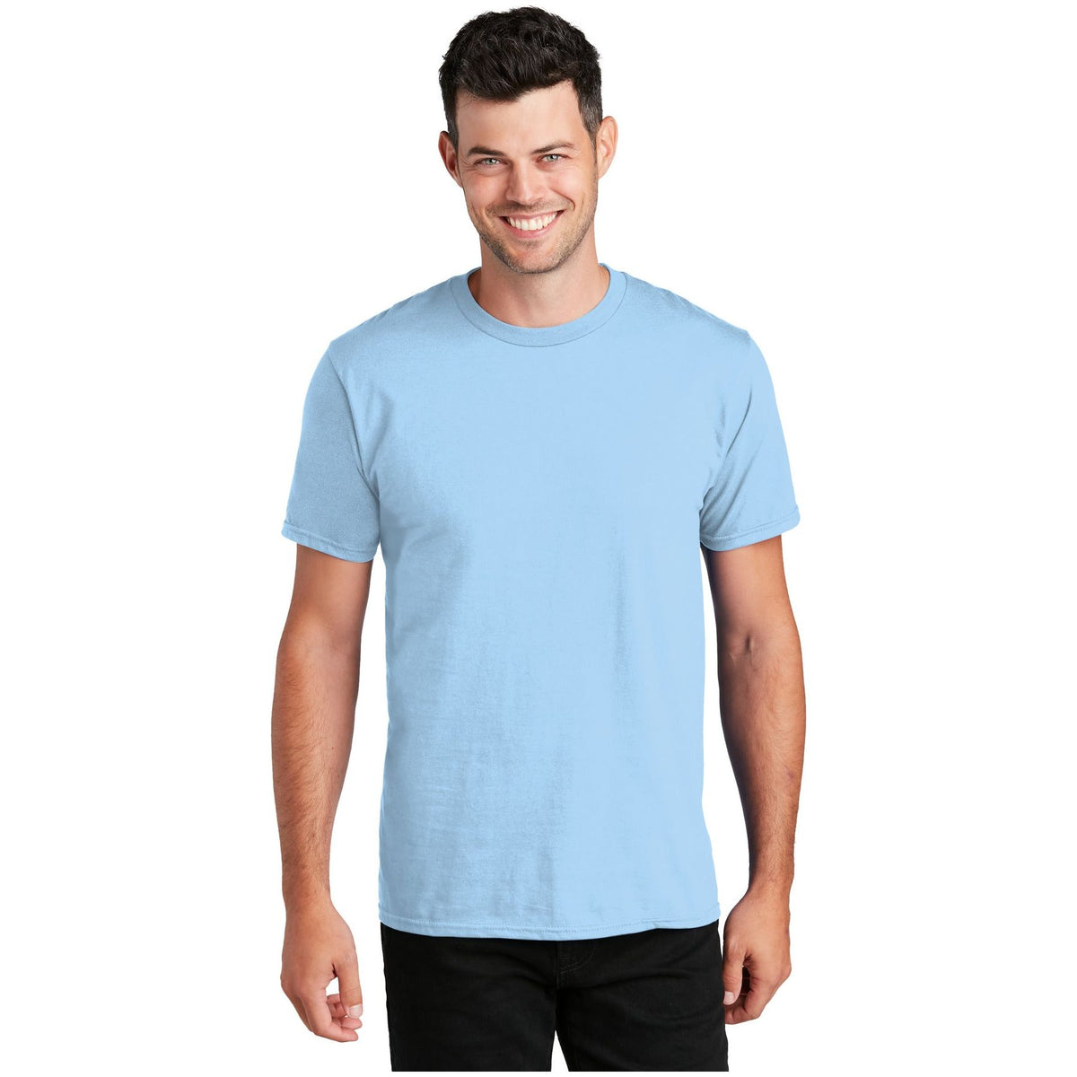 Port & Company ® Fan Favorite Tee. PC450 - Light Blue - Port & Company PC450 T-Shirts Port & Company Light Blue S