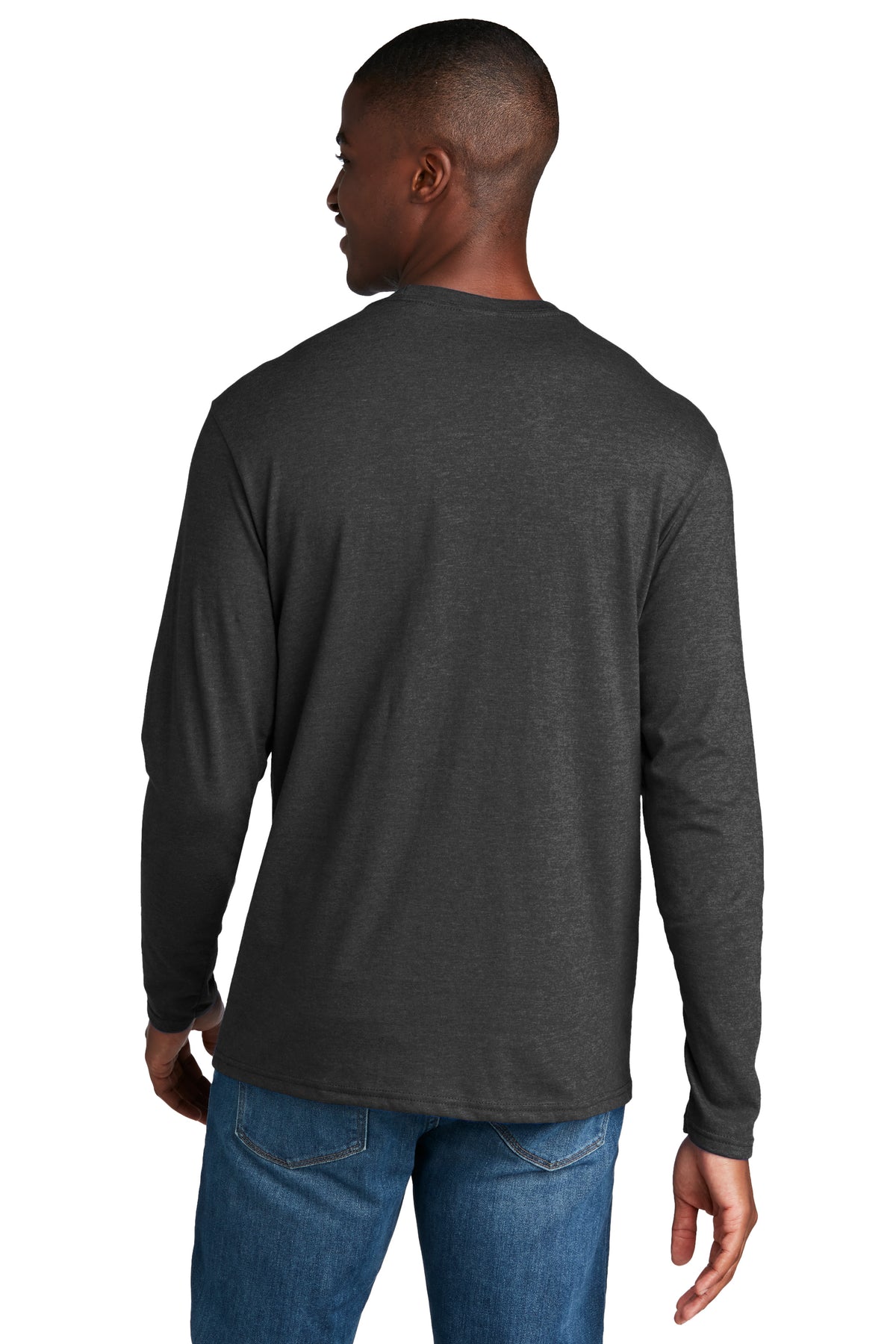 Port & Company® Long Sleeve Fan Favorite™ Blend Tee PC455LS T-Shirts Port & Company