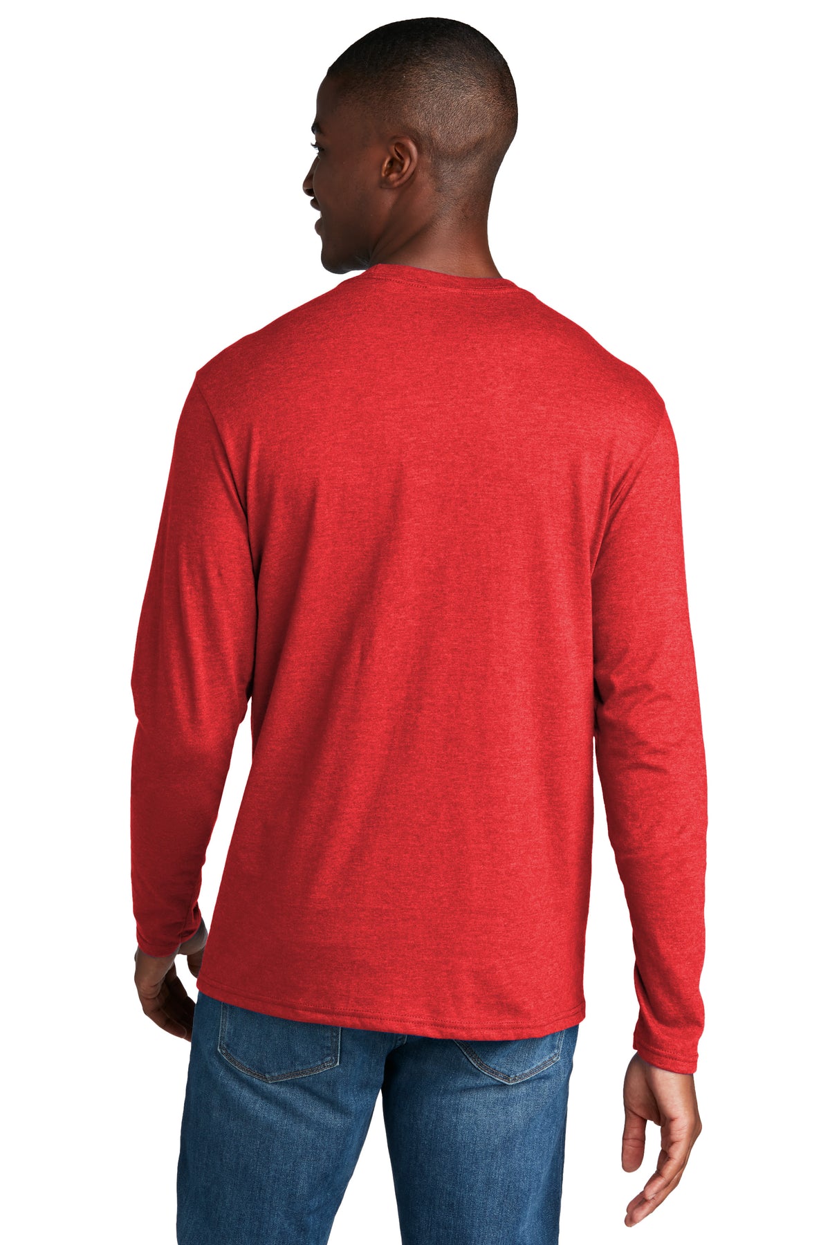 Port & Company® Long Sleeve Fan Favorite™ Blend Tee PC455LS T-Shirts Port & Company