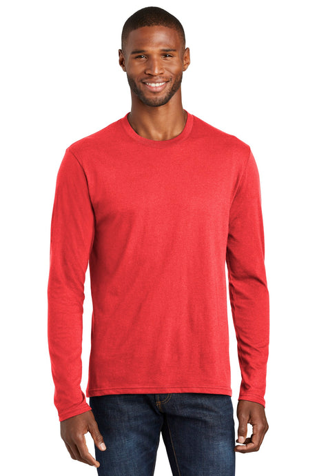 Port & Co ™  Long Sleeve Fan Favorite  ™  Blend Tee. PC455LS - Port & Company PC455LS