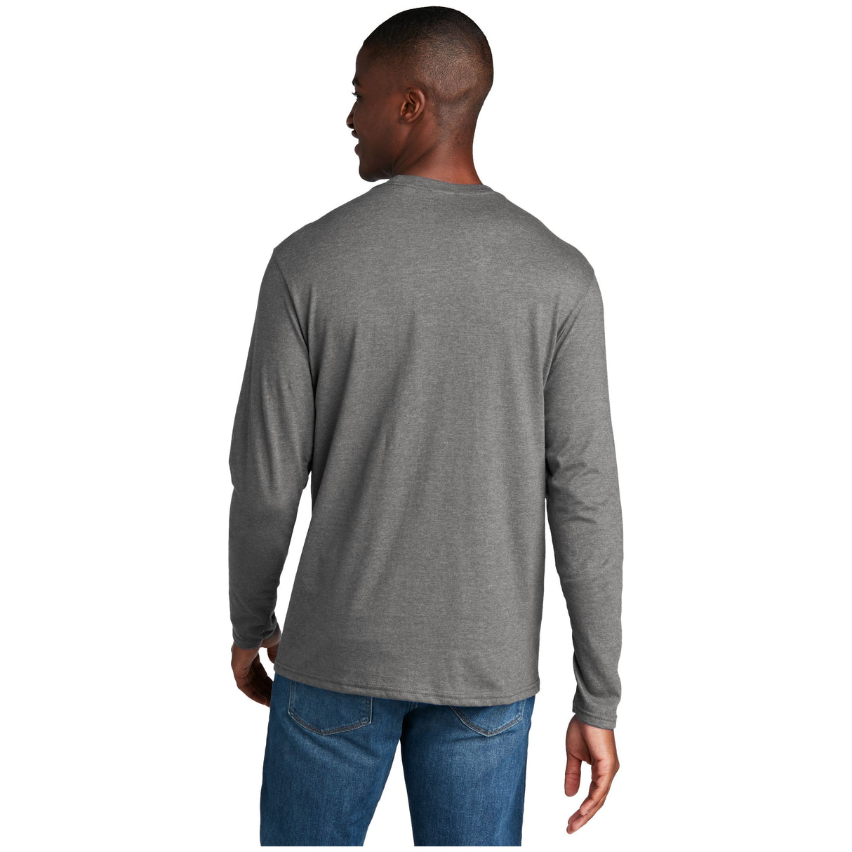 Port & Company® Long Sleeve Fan Favorite™ Blend Tee PC455LS T-Shirts Port & Company