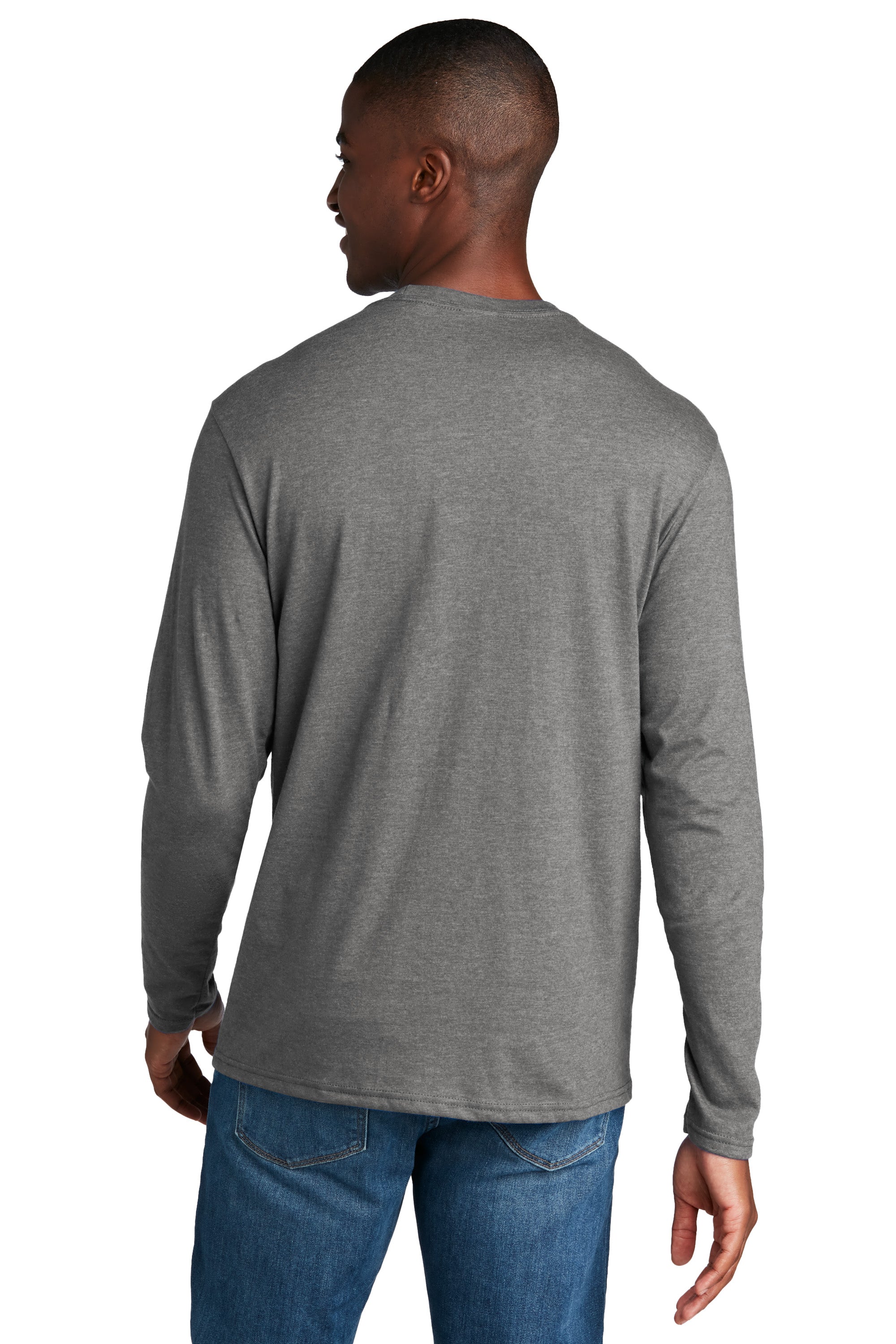 Port & Company® Long Sleeve Fan Favorite™ Blend Tee PC455LS T-Shirts Port & Company