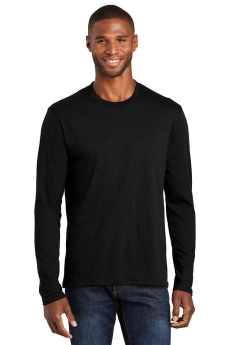 Port & Co ™  Long Sleeve Fan Favorite  ™  Blend Tee. PC455LS - Port & Company PC455LS
