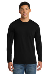 Port & Company PC455LS Long Sleeve Fan Favorite Blend Tee | Port & Co PC455LS