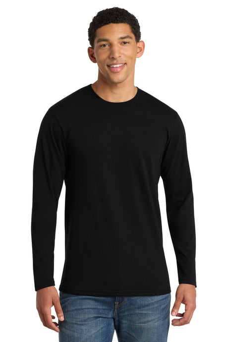 Port & Company PC455LS Long Sleeve Fan Favorite Blend Tee | Port & Co PC455LS