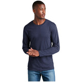 Port & Company® Long Sleeve Fan Favorite™ Blend Tee PC455LS T-Shirts Port & Company Team Navy Heather S