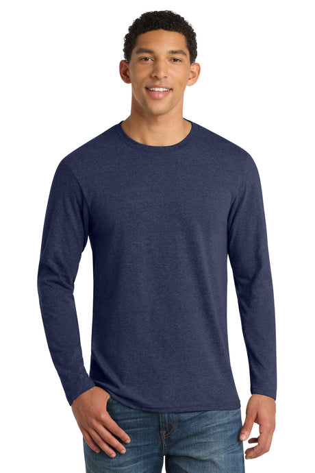Port & Company PC455LS Long Sleeve Fan Favorite Blend Tee | Port & Co PC455LS