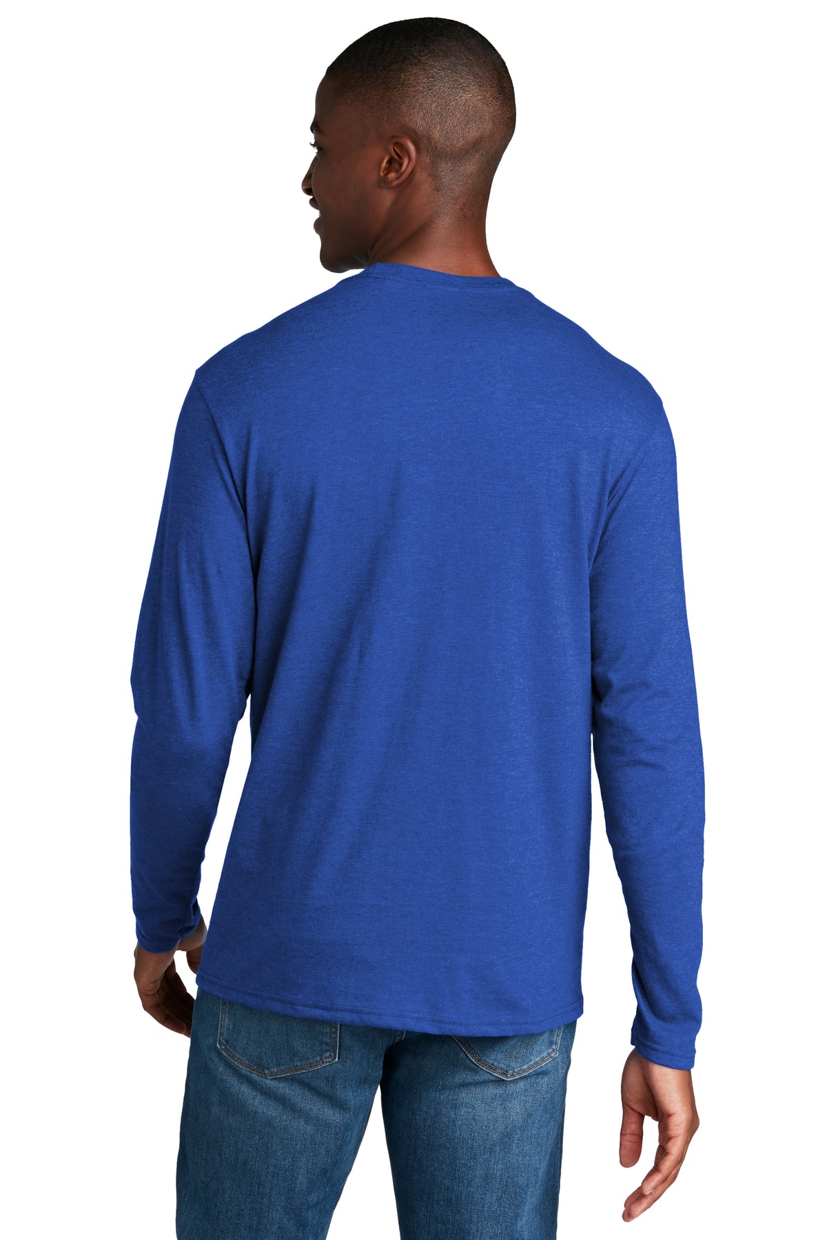 Port & Company® Long Sleeve Fan Favorite™ Blend Tee PC455LS T-Shirts Port & Company