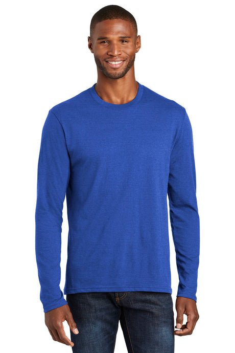 Port & Co ™  Long Sleeve Fan Favorite  ™  Blend Tee. PC455LS - Port & Company PC455LS