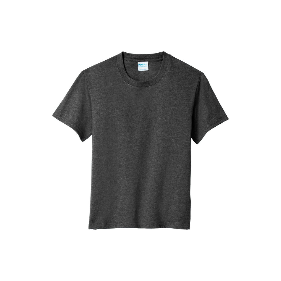 Port & Company ® Youth Fan Favorite ™ Blend Tee. PC455Y - Port & Company PC455Y T-Shirts Port & Company Black Heather XS