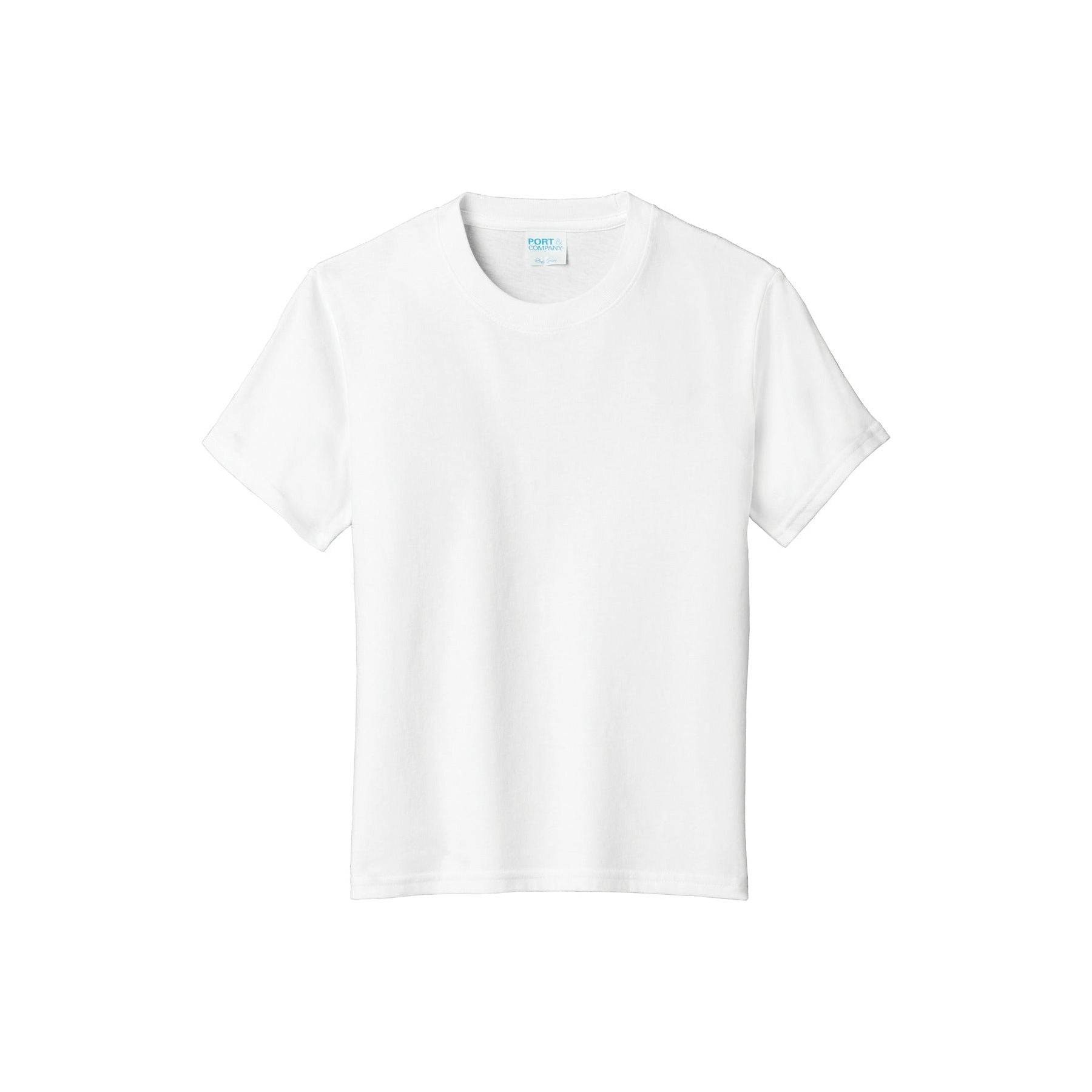 Port & Company ® Youth Fan Favorite ™ Blend Tee. PC455Y - Port & Company PC455Y T-Shirts Port & Company White XS