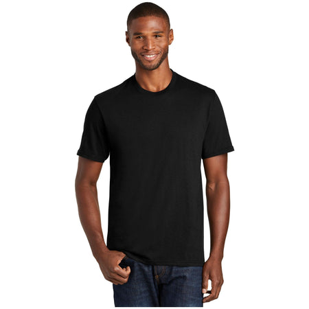 Port & Company ® Fan Favorite ™ Blend Tee. PC455 - Port & Company PC455 T-Shirts Port & Company Jet Black S