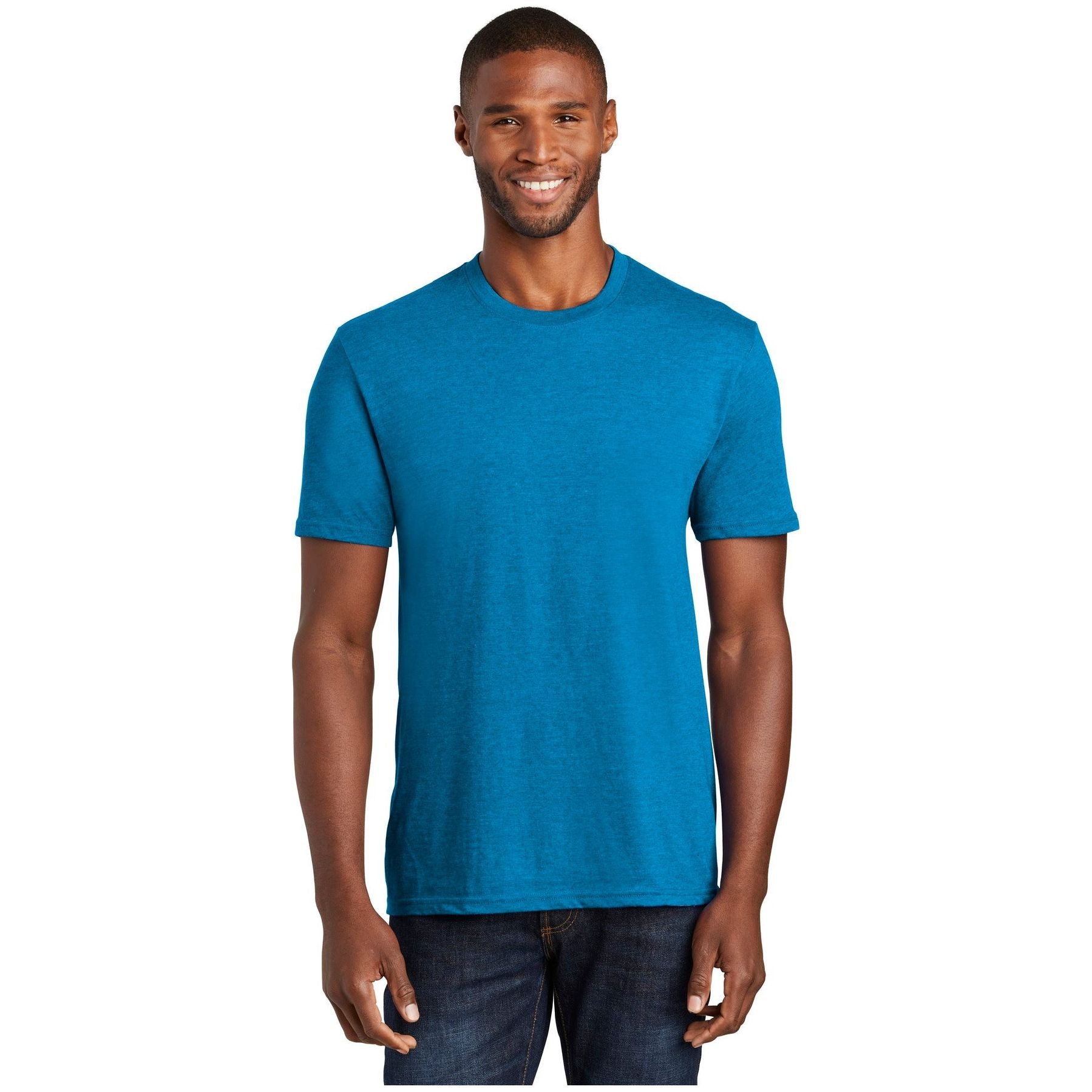 Port & Company ® Fan Favorite ™ Blend Tee. PC455 - Port & Company PC455 T-Shirts Port & Company Sapphire Heather S