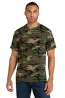 Port & Company PC54C Core Cotton Camo Tee | Port & Co PC54C
