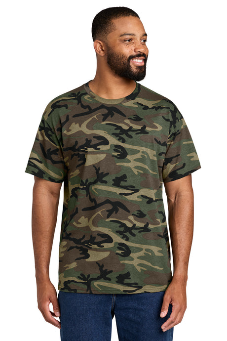 Port & Company PC54C Core Cotton Camo Tee | Port & Co PC54C