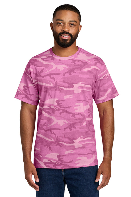 Port & Company PC54C Core Cotton Camo Tee | Port & Co PC54C
