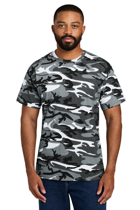 Port & Company PC54C Core Cotton Camo Tee | Port & Co PC54C