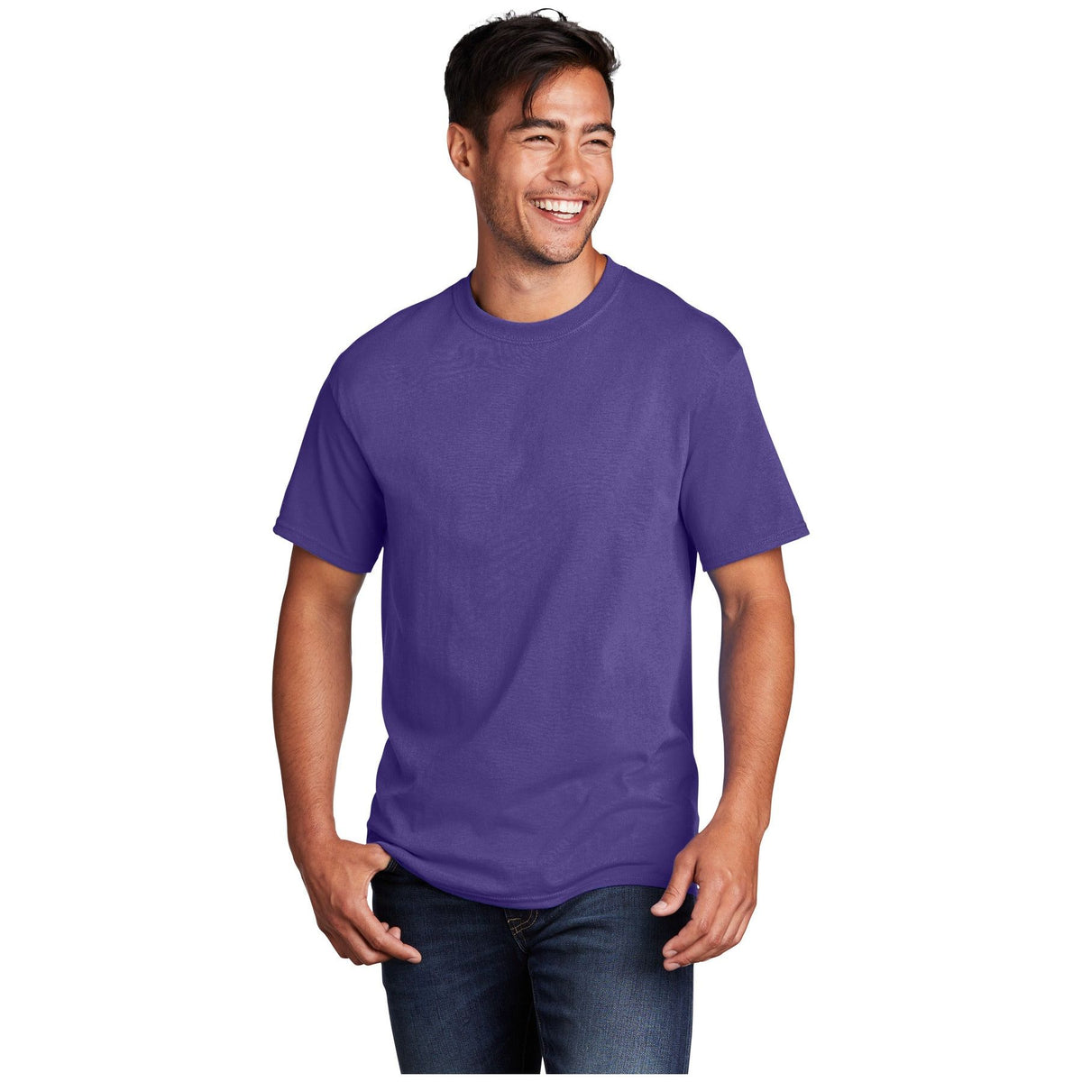 Port & Company ® Core Cotton DTG Tee PC54DTG - Port & Company PC54DTG T-Shirts Port & Company Purple S