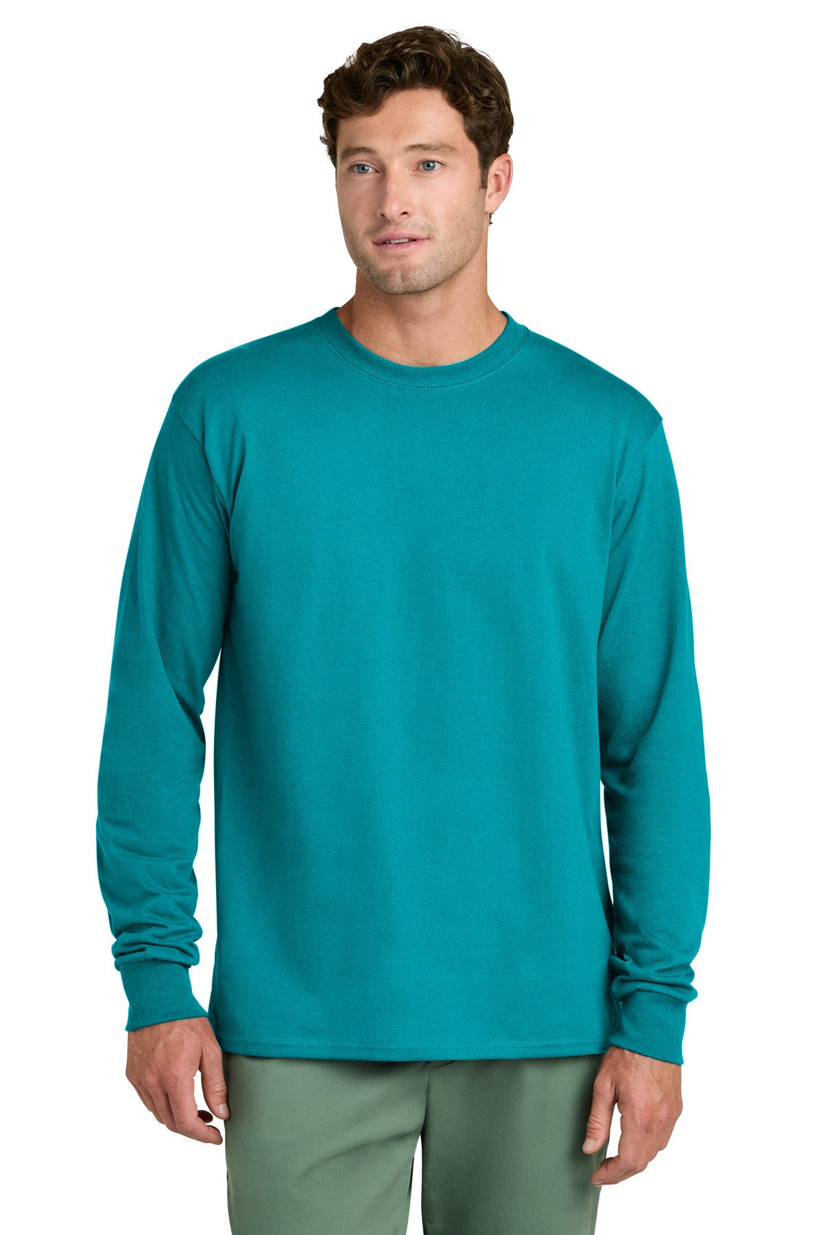 Port & Co ™  Long Sleeve Core Cotton Tee. PC54LS - Port & Company PC54LS