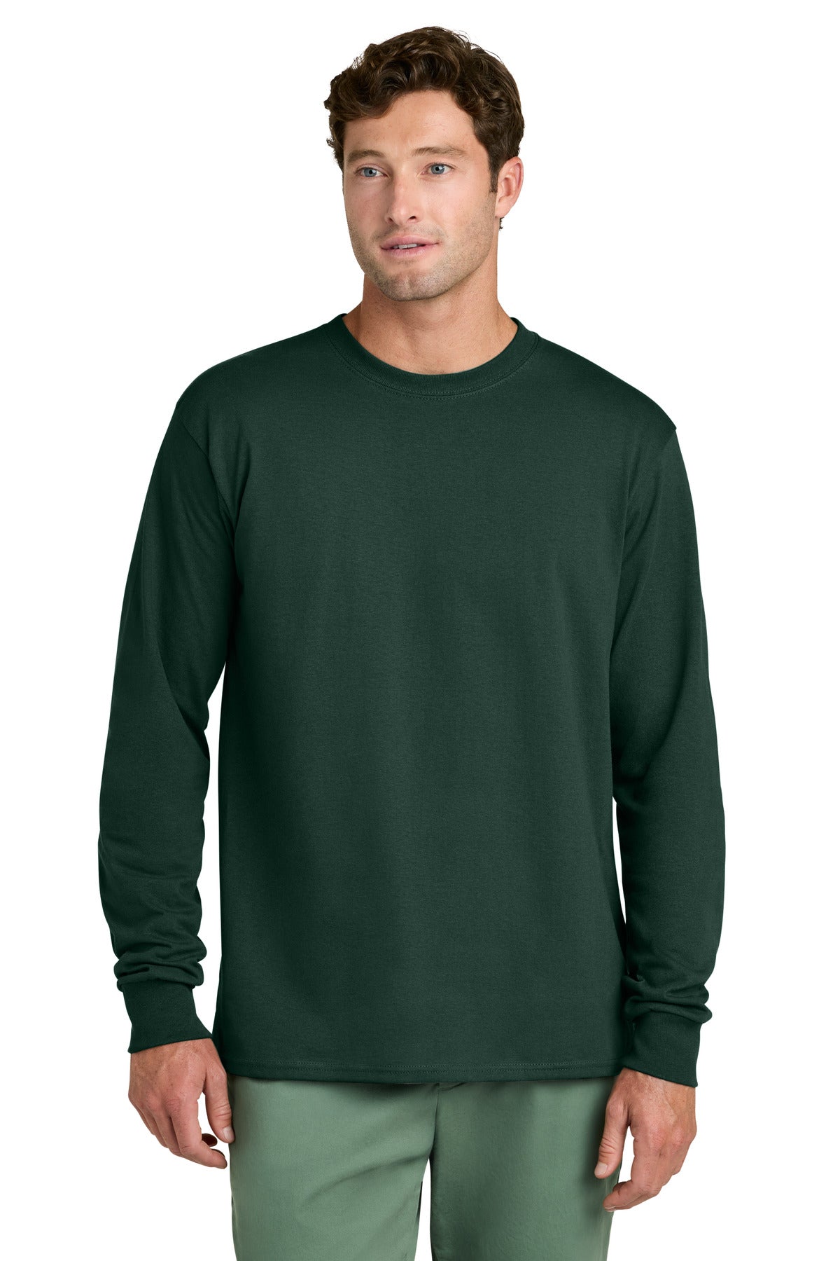 Port & Company PC54LS Long Sleeve Core Cotton Tee | Port & Co PC54LS