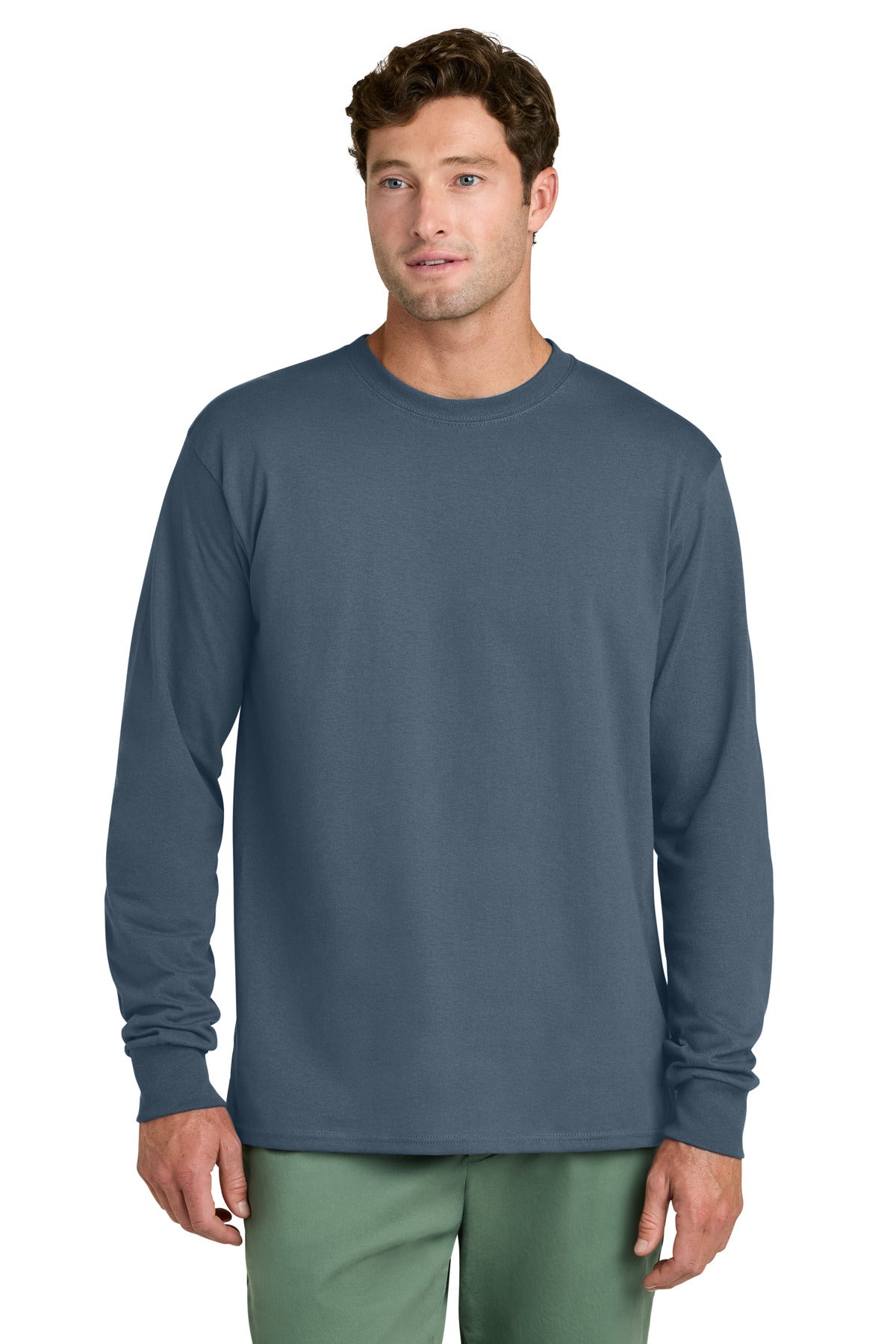 Port & Company PC54LS Long Sleeve Core Cotton Tee | Port & Co PC54LS