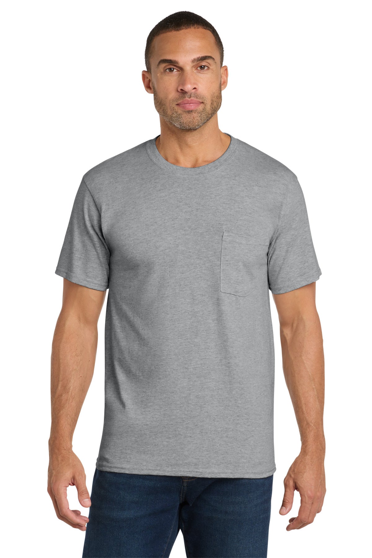 Port & Co ™  Core Cotton Pocket Tee. PC54P - Port & Co PC54P