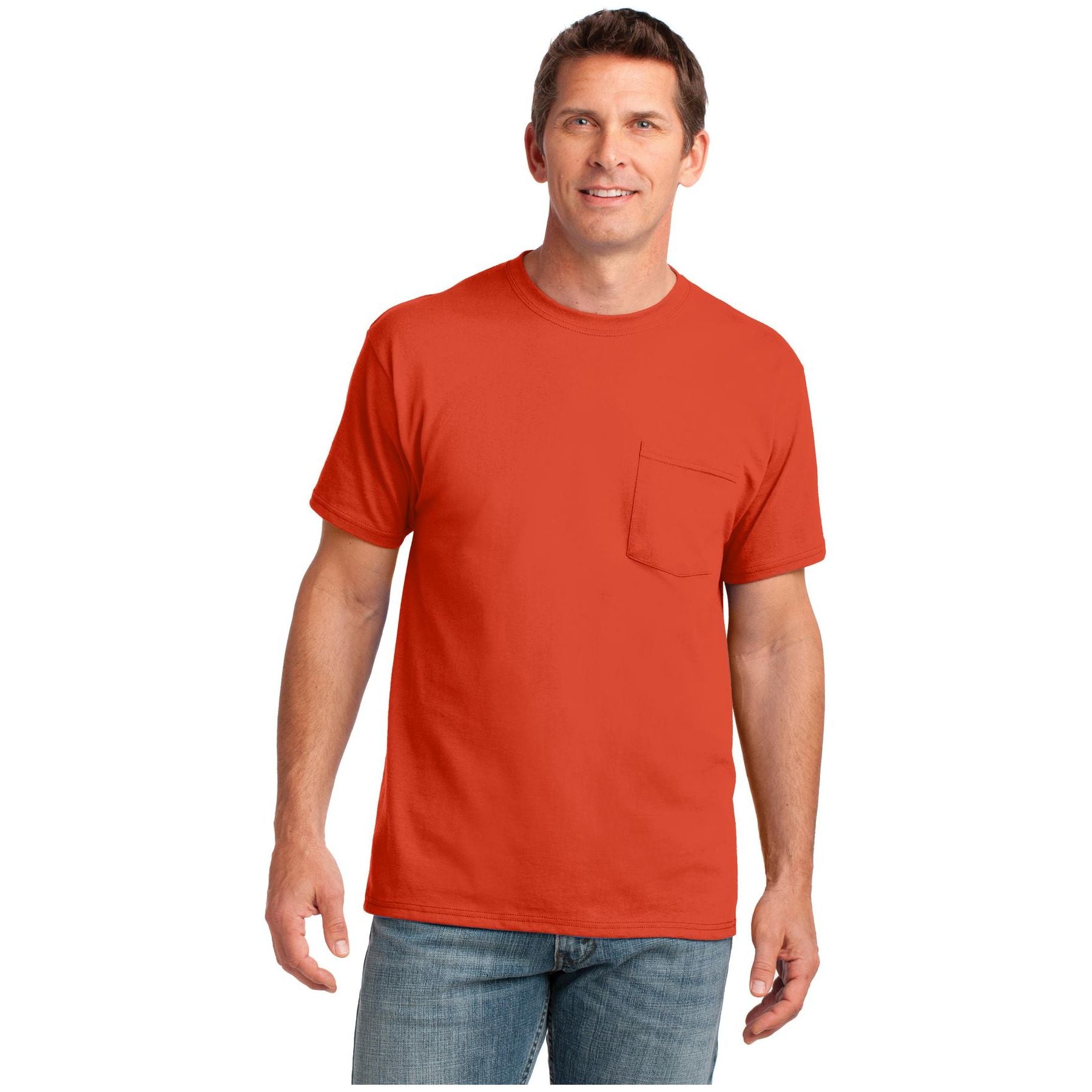 Port & Company ® Core Cotton Pocket Tee. PC54P - Port & Company PC54P T-Shirts Port & Company