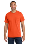 Port & Company PC54P Core Cotton Pocket Tee Wholesale Blank Pocket Tees | Port & Co PC54P