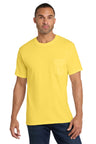 Port & Company PC54P Core Cotton Pocket Tee Wholesale Blank Pocket Tees | Port & Co PC54P