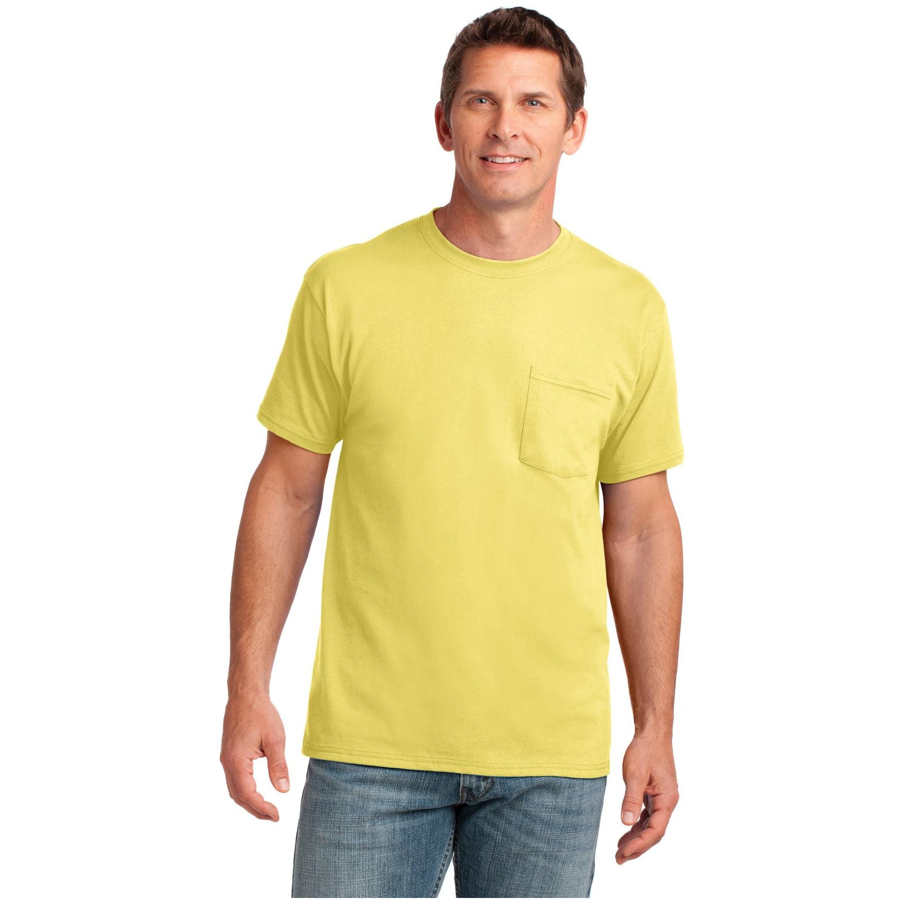 Port & Company ® Core Cotton Pocket Tee. PC54P - Port & Company PC54P T-Shirts Port & Company