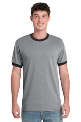 Port & Company PC54R  Core Cotton Ringer Tee