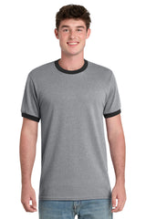 Port & Company PC54R Core Cotton Ringer Tee | Port & Co PC54R