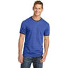 Joe's USA Men's Soft Classic Ringer Tee Joe's USA Small Heather Royal/Navy