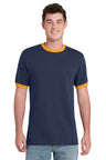 Port & Company PC54R Core Cotton Ringer Tee | Port & Co PC54R