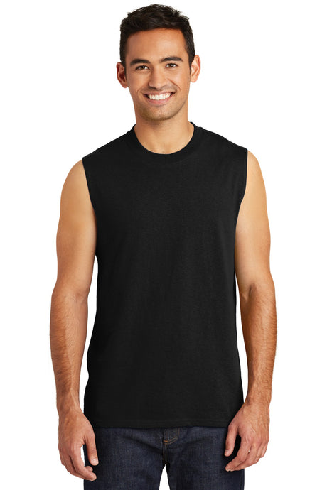 Port & Co ™  Core Cotton Sleeveless Tee. PC54SL - Port & Company PC54SL