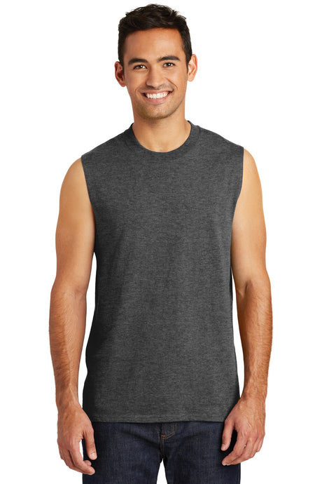 Port & Co ™  Core Cotton Sleeveless Tee. PC54SL - Port & Company PC54SL
