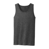 Joe's USA Mens 5.4-oz 100% Cotton Tank Tops in Sizes S-4XL Activewear Joe's USA S Dark Heather