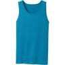 Joe's USA Mens 5.4-oz 100% Cotton Tank Tops in Sizes S-4XL Activewear Joe's USA S Neon Blue